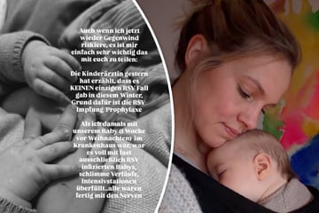 Schweiger-Ex muss mit Baby ins Krankenhaus und spricht danach über Impfungen