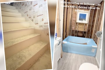 Paar renoviert Badezimmer: Was sie dabei freilegen, beschäftigt sie noch Wochen später