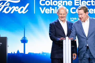 Neues Elektroauto-Werk von Ford wird in Köln eröffnet, auch Kanzler Scholz zu Besuch