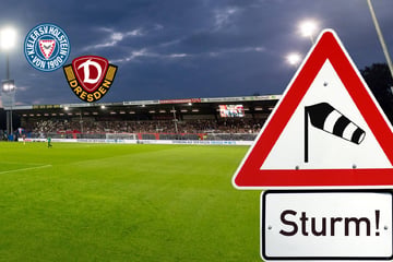 Dynamo in Kiel live: Amtliche Sturmwarnung! Wird die Partie heute vom Winde verweht?