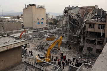 Nahost-Konflikt: Heftige Explosionen im Zentrum Teherans zu hören