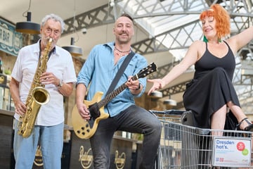 Dresden: Dresdner Stadtfest: Papa und Sohn wollen die ganz große Bühne rocken