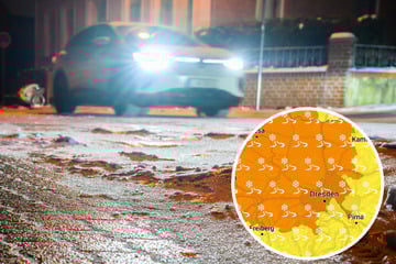 Vorsicht, Rutschgefahr: Glatteis-Warnung für Dresden!