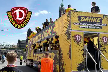 Dynamo-Aufstiegsfeier live: Der Party-Truck rollt!