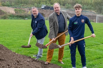 Dresden: Spatenstich am Jägerpark: Borea Dresden freut sich auf Ausbau des Sportforums