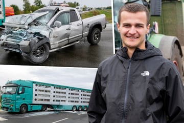 Landwirt Robin (20) rettet Mann aus brennendem Auto: Er ist der Held von der B186