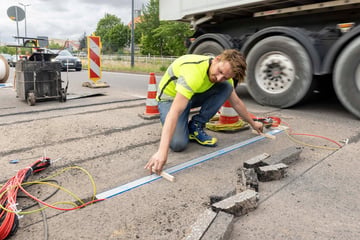 Dresden: Mit Sensoren gegen Risse: Bergstraße bekommt Frühwarnsystem