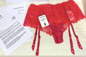 Ooh la la! French shop owners mail the prime minister hundreds of panties in protest