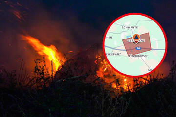 Starke Rauchentwicklung in Brandenburg: NINA schlägt Alarm