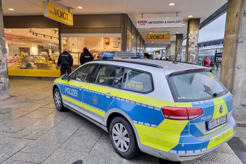 Chemnitz: Polizeieinsatz an Zentralhaltestelle: Auseinandersetzung in Chemnitzer Bäckereifiliale