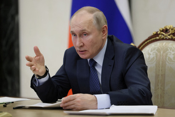 Putin discusses nuclear threat and hints at long war in Ukraine