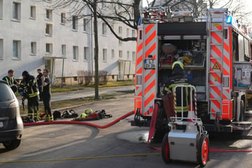 Leipzig: Wohnungsbrand im Leipziger Norden: 86-Jährige verletzt