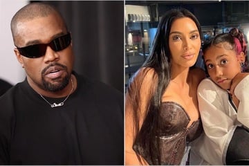 Kim Kardashian steps in as Kanye West brings North to meet Andrew Tate