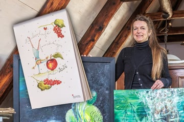 Dresden: Die etwas andere Kopfkunst: Dresdner Friseurin tauscht Schere mit Pinsel