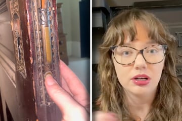 Frau hat Problem mit ihren alten Schiebetüren: Als Nachbarin Geheimnis verrät, ist sie platt