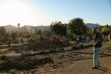 A year on, LA wildfire survivors struggle to rebuild their homes and communities