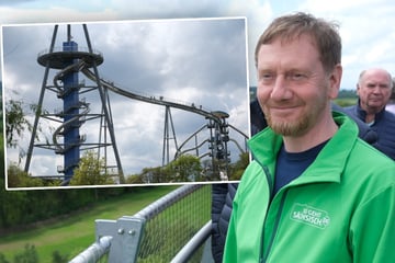MP Kretschmer in luftiger Höhe: Neuer Skywalk in Sachsen eröffnet