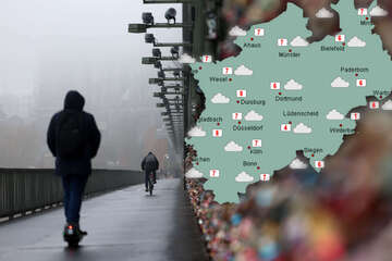Bei milden Temperaturen: Nebliges und trübes Wetter in NRW
