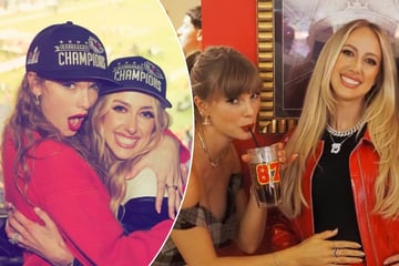 Taylor Swift and Brittany Mahomes reunite in game day snap: "Same girls, new bump"