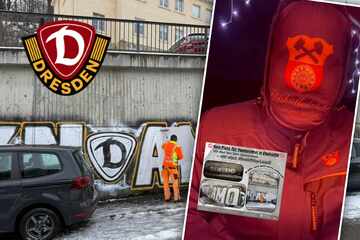 Vermummter Bürgermeister appelliert an Dynamo-Fans