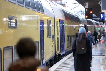 Zug fährt mit Kind (1) los! Mutter muss tatenlos zusehen