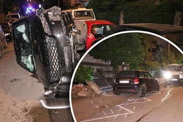 Dresden: Bekiffter Autodieb: Zwölf kaputte Fahrzeuge nach irrer Verfolgungsjagd in Dresden