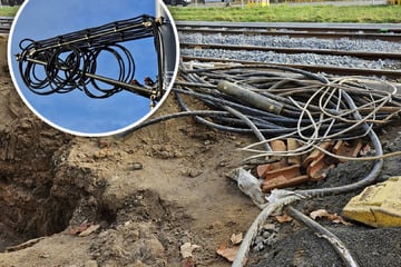 Leipzig: Teure Beute: Diebe klauen mehrere Hundert Meter Kupferkabel