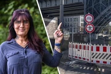 Chemnitz: Chemnitz: Hier verschwindet ein kompletter Gehweg