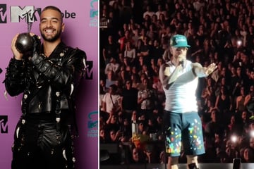 Sänger Maluma unterbricht eigenes Konzert und ermahnt Fan: "Würde das als Vater nicht tun"