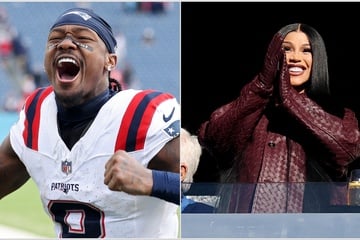 Cardi B supports Stefon Diggs at Patriots game amid paternity rumors