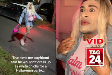 viral videos: Viral Video of the Day for October 20, 2024: Boyfriend goes all out for Halloween costume party: "Who is this diva?"