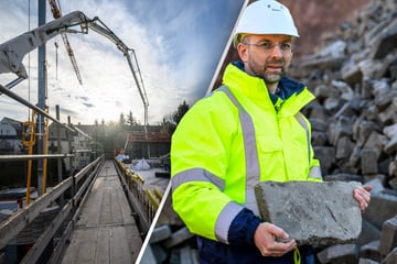 Chemnitz: Recycling-Experiment: Chemnitzer Unternehmen baut seinen Firmensitz mit Beton-Schutt