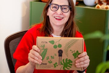 Dank finanzieller Hilfe aus Sachsen: Jetzt gibt's den "Grünen Daumen" für Jedermann