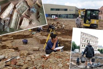 Archäologen machen feurige Entdeckung unter Hotelruine