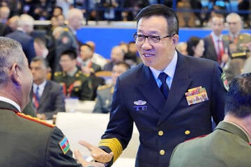 China's defense minister slams US "bullying" at major security forum in Beijing
