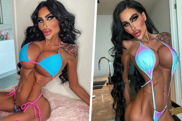 Ihren Fans gefällt's: "Schönheits-OP-Königin" präsentiert eigene Bikini-Mode auf Instagram!