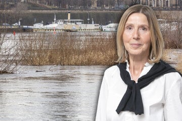 Dresden: Ganz schön viel Wasser unterwegs: Wie hoch steigt die Elbe in Dresden nach der Schneeschmelze?