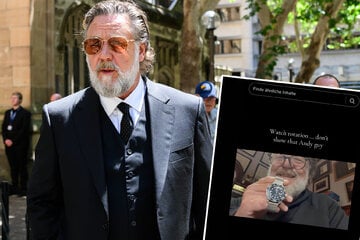 Dafür hat der Oscar-Preisträger Zeit: Russell Crowe zeigt Tick-Tack auf TikTok