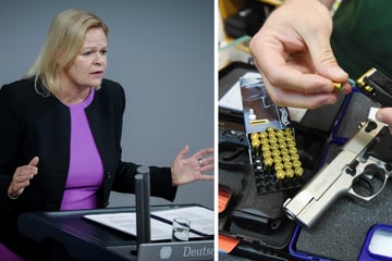 Innenministerin will Waffenbesitz in Deutschland stärker einschränken