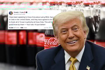 "Einfach besser": Trump verändert Coca-Cola-Rezept
