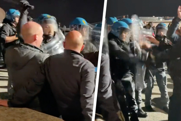 Tumulte in Neapel vor EM-Quali-Spiel: Polizei prügelt auf England-Fans ein!