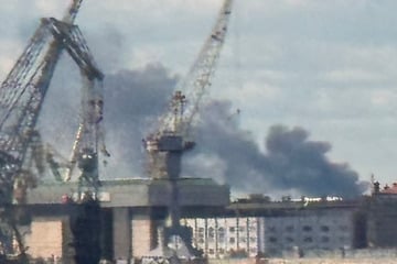 Ukraine-Krieg: Drohnen treffen Ölhafen in St. Petersburg