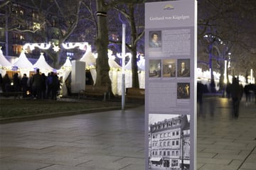 Dresden: Nächste Stele eingeweiht: Rundweg für Caspar David Friedrich nimmt Form an