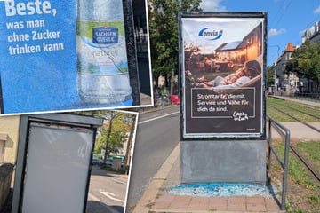 Leipzig: Mehrere Wartehäuschen beschädigt: Randalierer wüten im Leipziger Süden