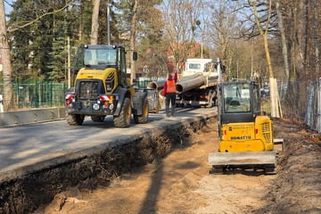 Hier ist Geduld gefragt: Baustelle macht Straße zum Nadelöhr