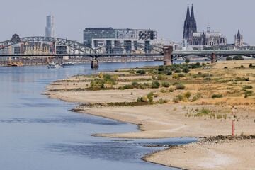 Rhein-Pegel sinkt weiter: Diese Folgen treffen Schiffe und Wirtschaft