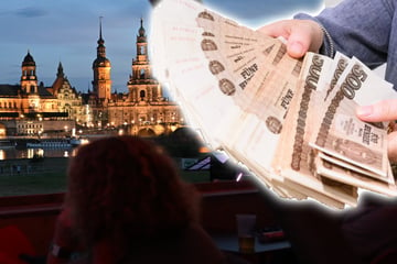 Hier in Dresden könnt Ihr heute mit DDR-Mark bezahlen