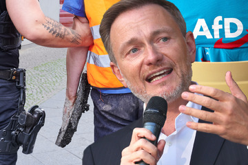 "Klimakleber und AfD" in einem Topf: FDP-Chef Lindner provoziert mit Vergleich