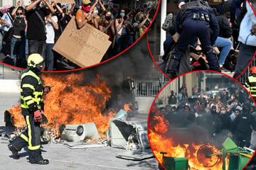 Brutale Schülerproteste: Polizei-Granate fetzt Jugendlichem die Hand ab! Tausende Teenager festgenommen