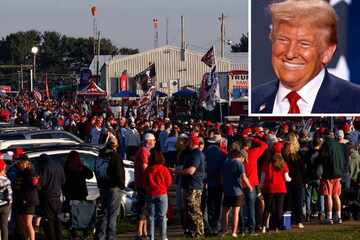 Trump makes defiant return to site of rally shooting along with JD Vance and Elon Musk